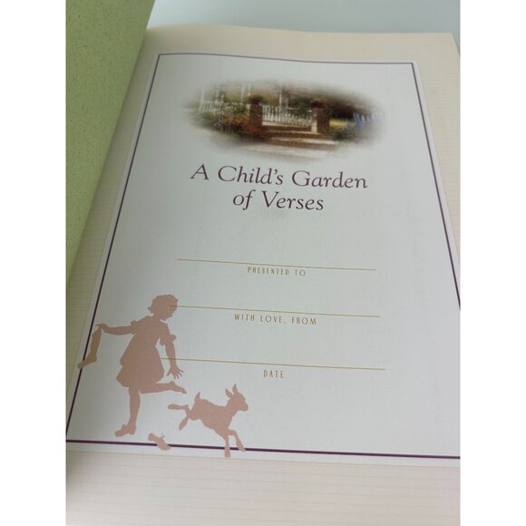 Thomas Kinkade A Child's Garden of Verses Hardcover 1999 VTG Poems Scripture - Picture 12 of 16